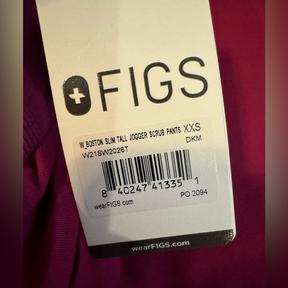 FIGS BOSTON SLIM JOGGER SCRUB PANTS - Picture 9 of 9
